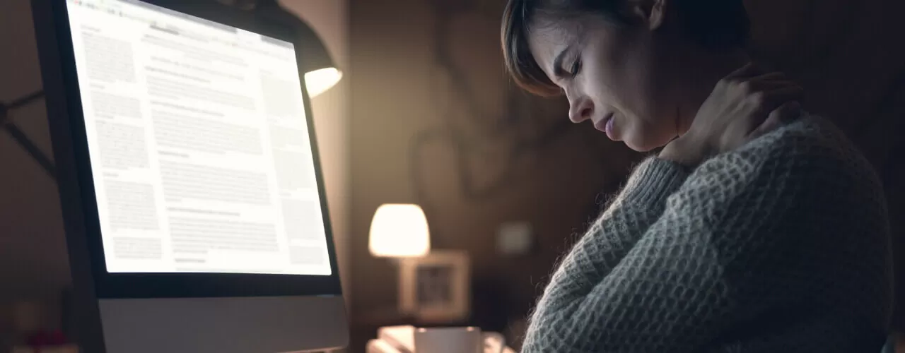 Are You Constantly Hunched Over Your Desk? Try These Methods of Relief