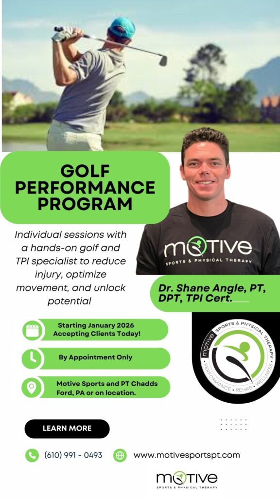 Golf Performance Program - Motive Sports & Physical Therapy